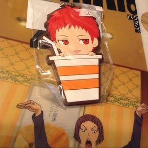 Akashi Seijuurou Charm Keychain Kuroko Basketball